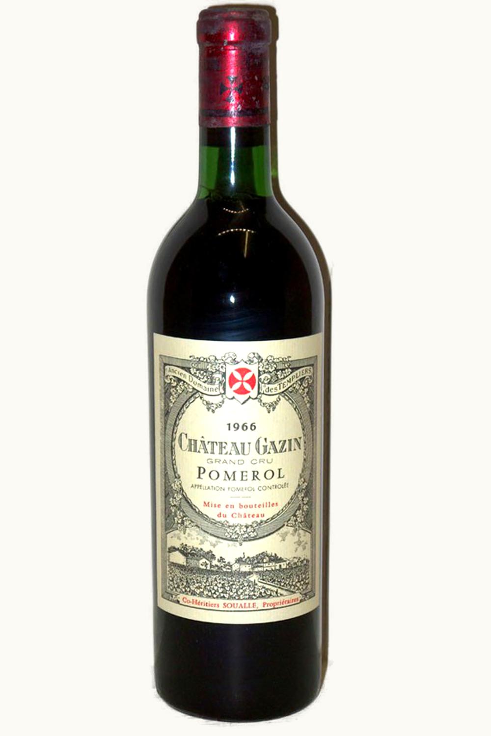 Château Gazin Gazin Pomerol, Bordeaux, 1960