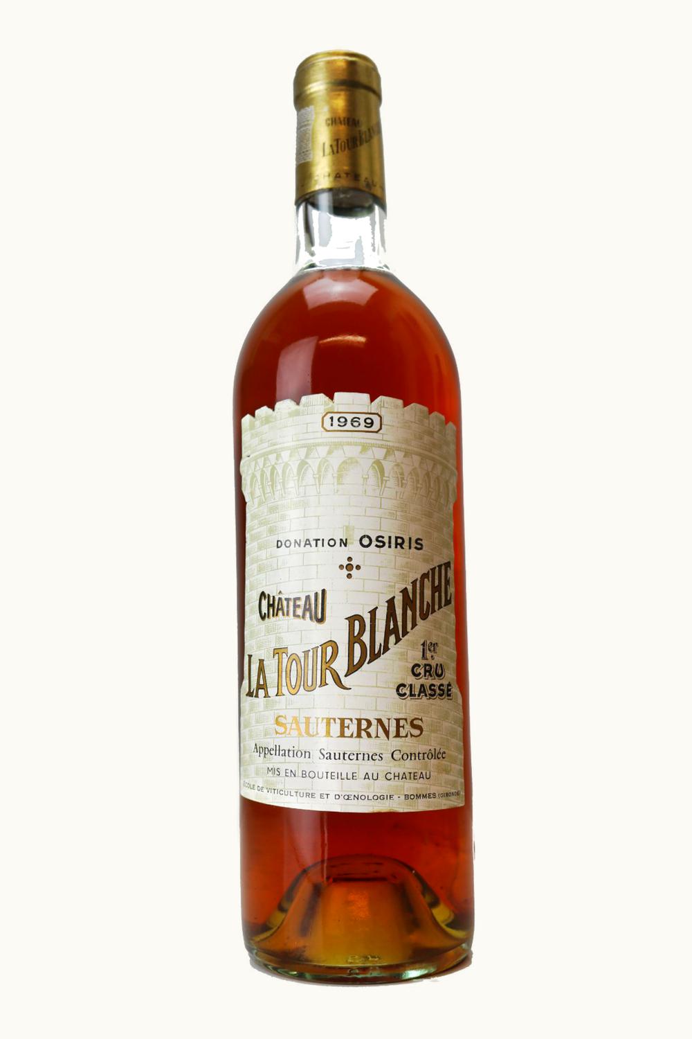 Château La Tour Blanche Château La Tour Blanche Sauternes, Bordeaux, 1960