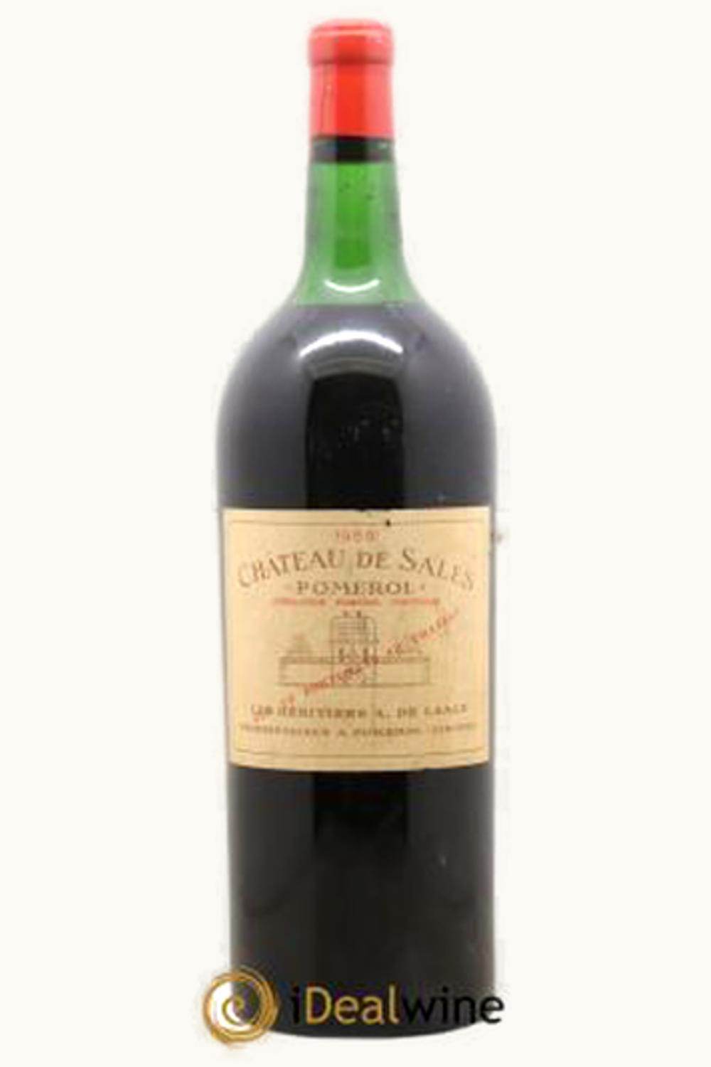 Château de Sales de Sales Pomerol, Bordeaux, 1959