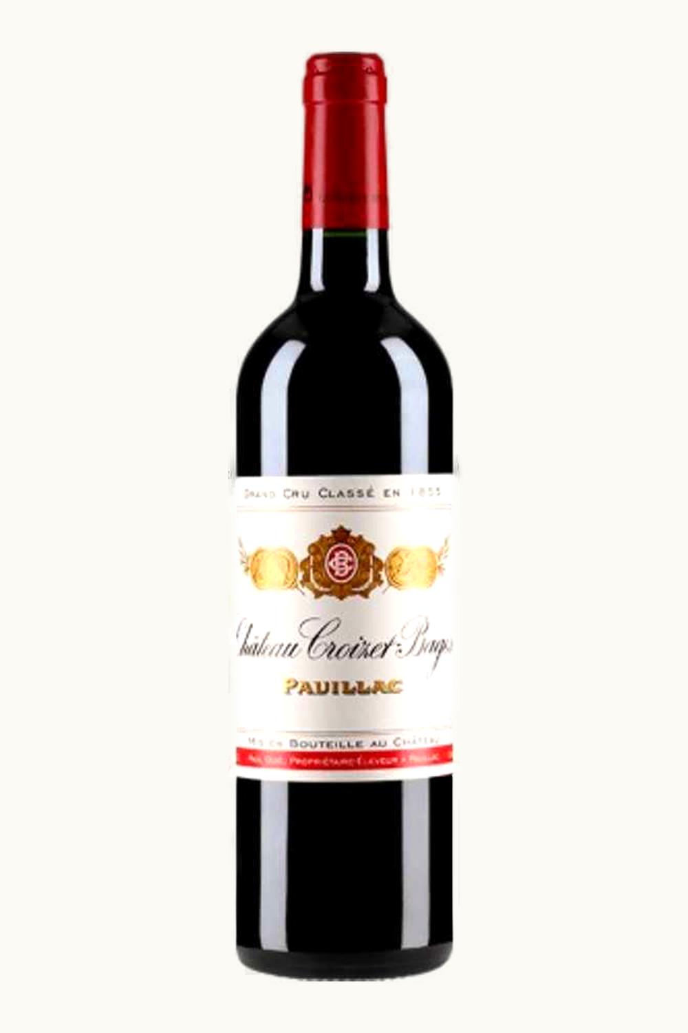 Château Croizet-Bages Château Croizet-Bages Pauillac, Médoc, Bordeaux, 1959