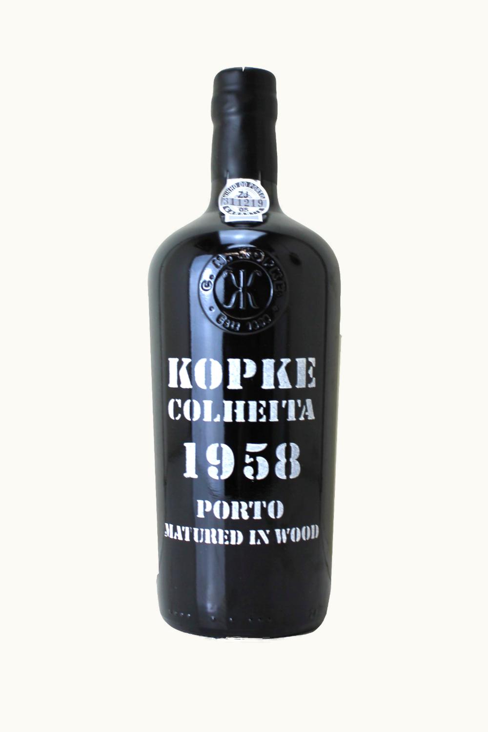 Kopke Kopke Colheita Port Oporto, Douro, Portugal, 1958