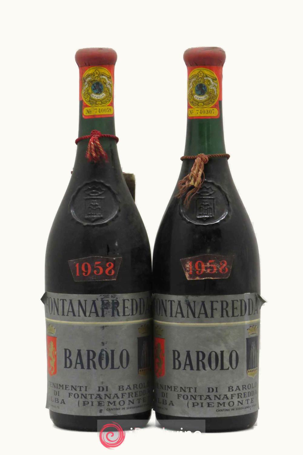 Fontana Fredda Fontana Fredda DOCG Barolo, Piemonte, Italy, 1958