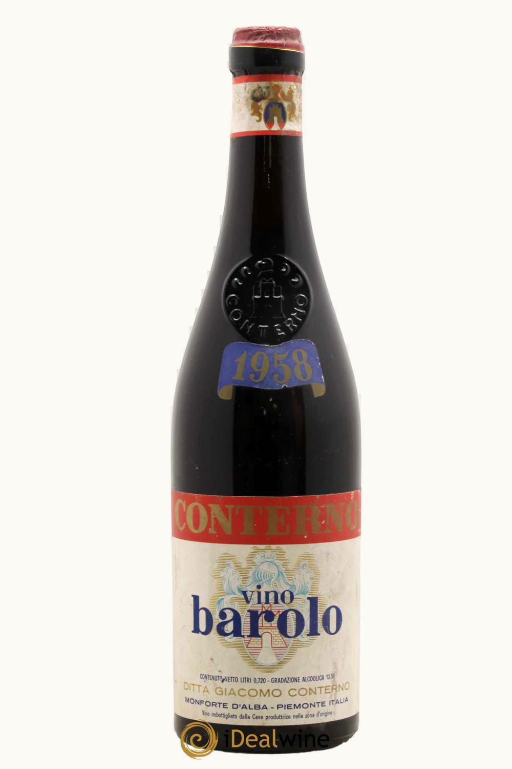 Giacomo Conterno Giacomo Conterno Francia DOCG Barolo, Piemonte, Italy, 1958
