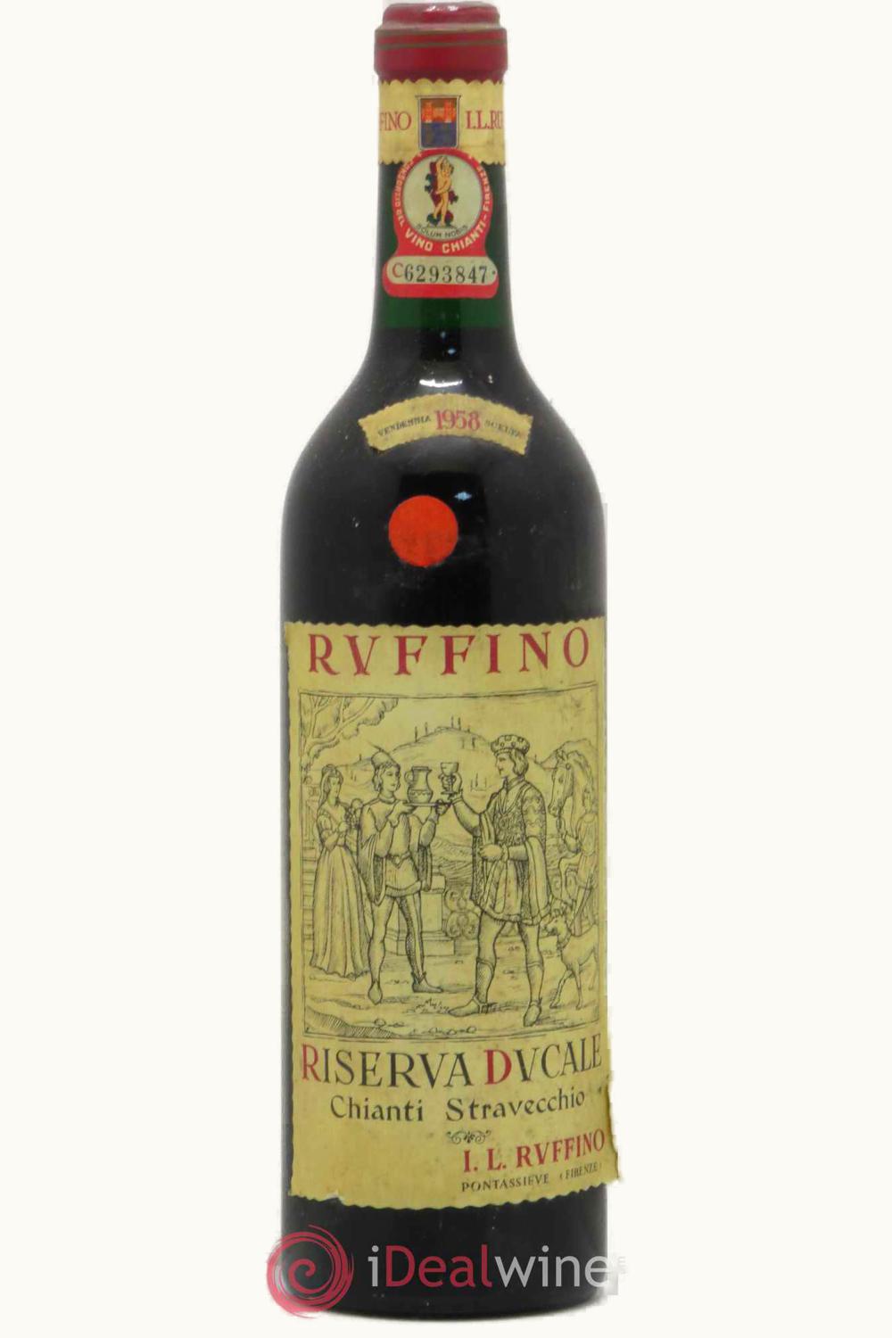 Ruffino Ruffino Riserva Ducale DOCG Chianti Classico, Tuscany, Italy, 1958