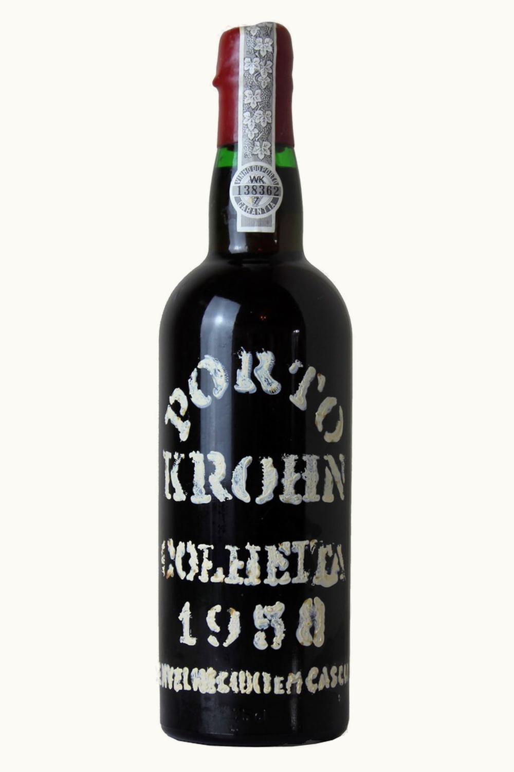 Wiese & Krohn Wiese & Krohn Vintage Port Oporto, Douro, Portugal, 1958