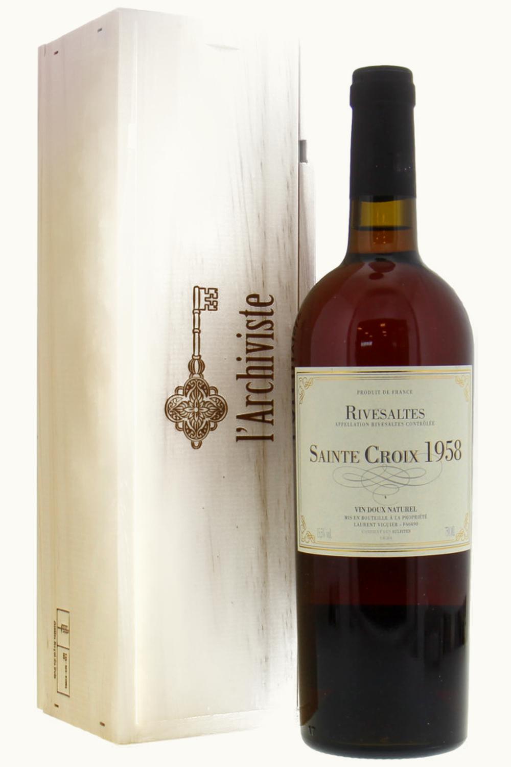 Domaine St. Croix Domaine St. Croix Rivesaltes, Languedoc-Roussillon, France, 1958