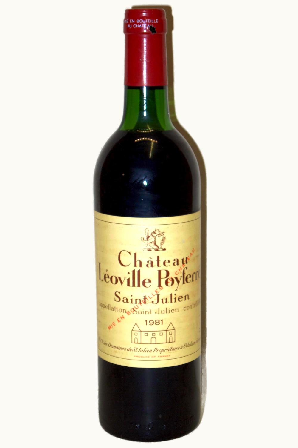 Château Léoville Poyferré Château Léoville Poyferré St. Julien, Médoc, Bordeaux, 1958