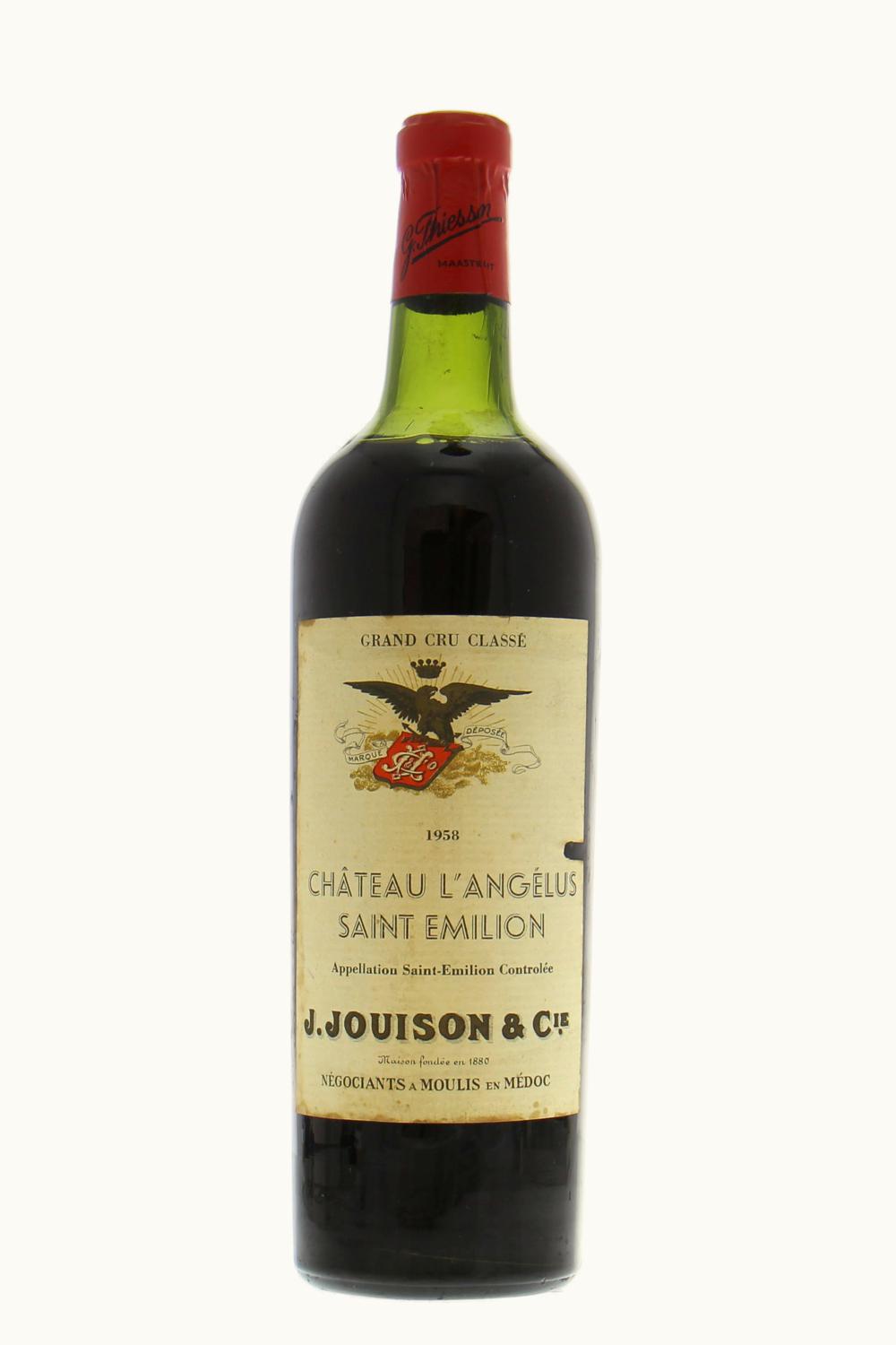 Château Angélus Angélus St. Emilion, Bordeaux, 1958