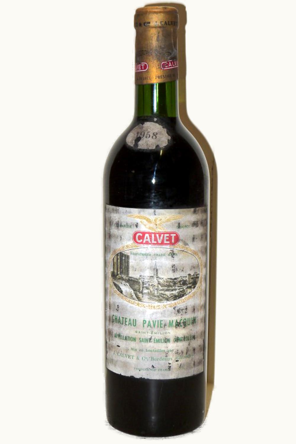 Château Pavie-Macquin Château Pavie-Macquin St. Emilion Grand Cru, Bordeaux, 1958