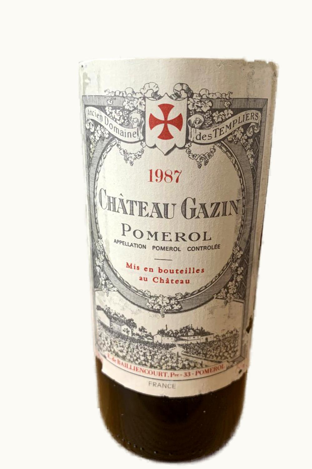 Château Gazin Gazin Pomerol, Bordeaux, 1958