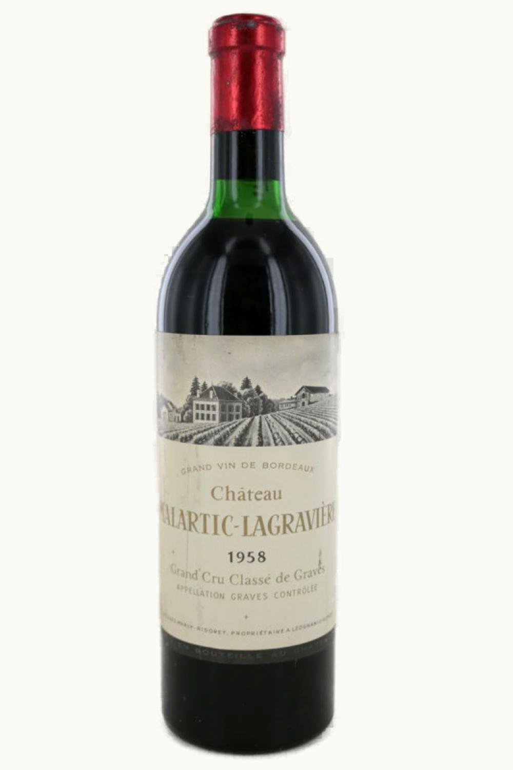 Château Malartic-Lagravière Château Malartic-Lagravière Pessac-Léognan, Bordeaux, 1958