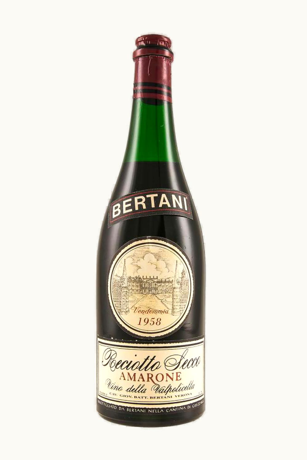 Bertani Bertani DOCG Amarone della Valpolicella Classico, Veneto, Italy, 1958
