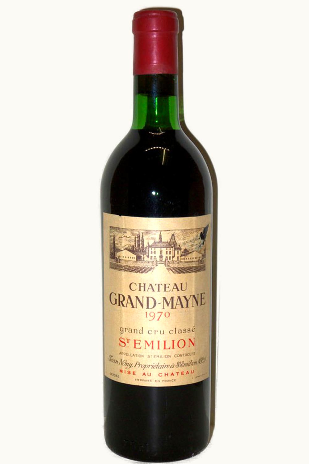 Château Grand Mayne Château Grand Mayne Cru St. Émilion, Bordeaux, 1958