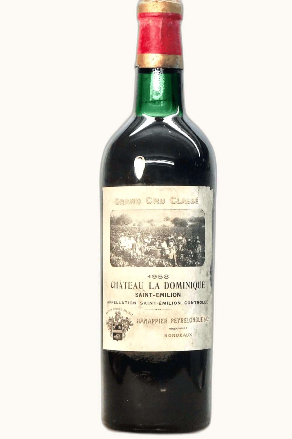 Château La Dominique La Dominique St. Emilion Grand Cru, Bordeaux, 1958