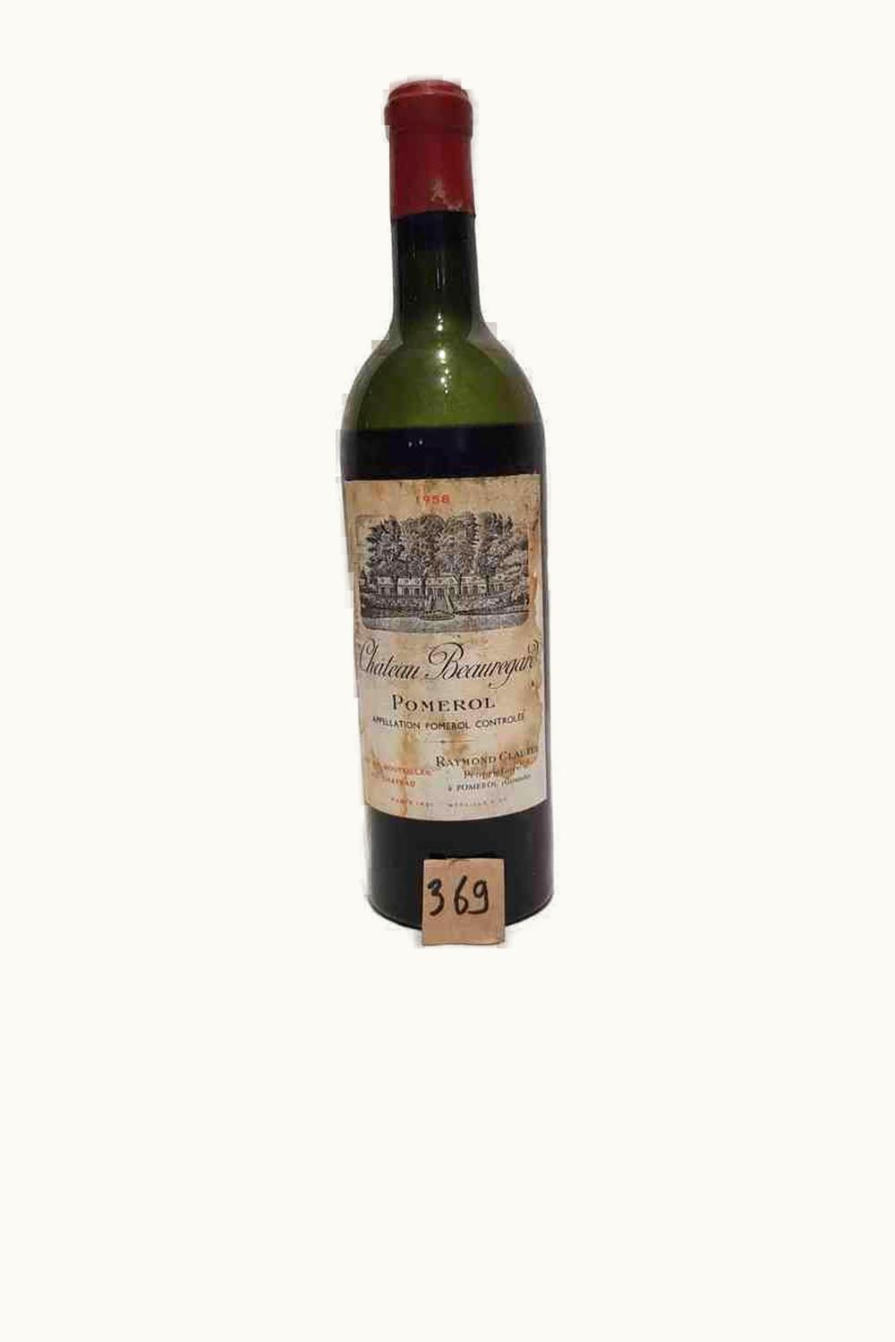Beauregard Beauregard Pomerol, Bordeaux, 1958