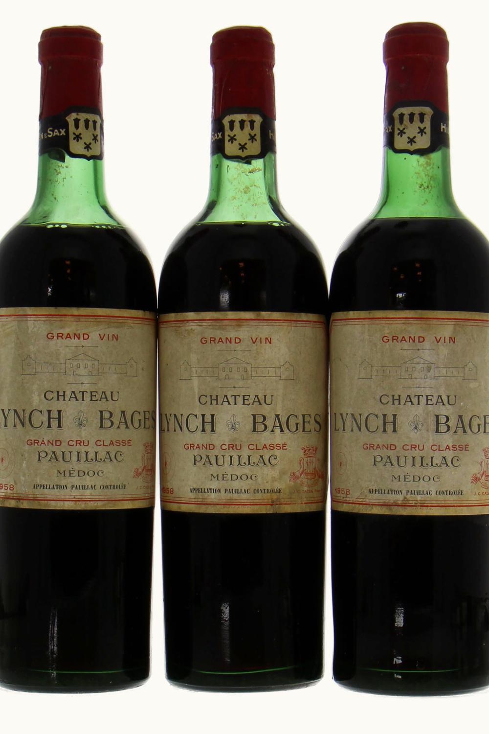 Château Croizet-Bages Château Croizet-Bages Pauillac, Médoc, Bordeaux, 1958