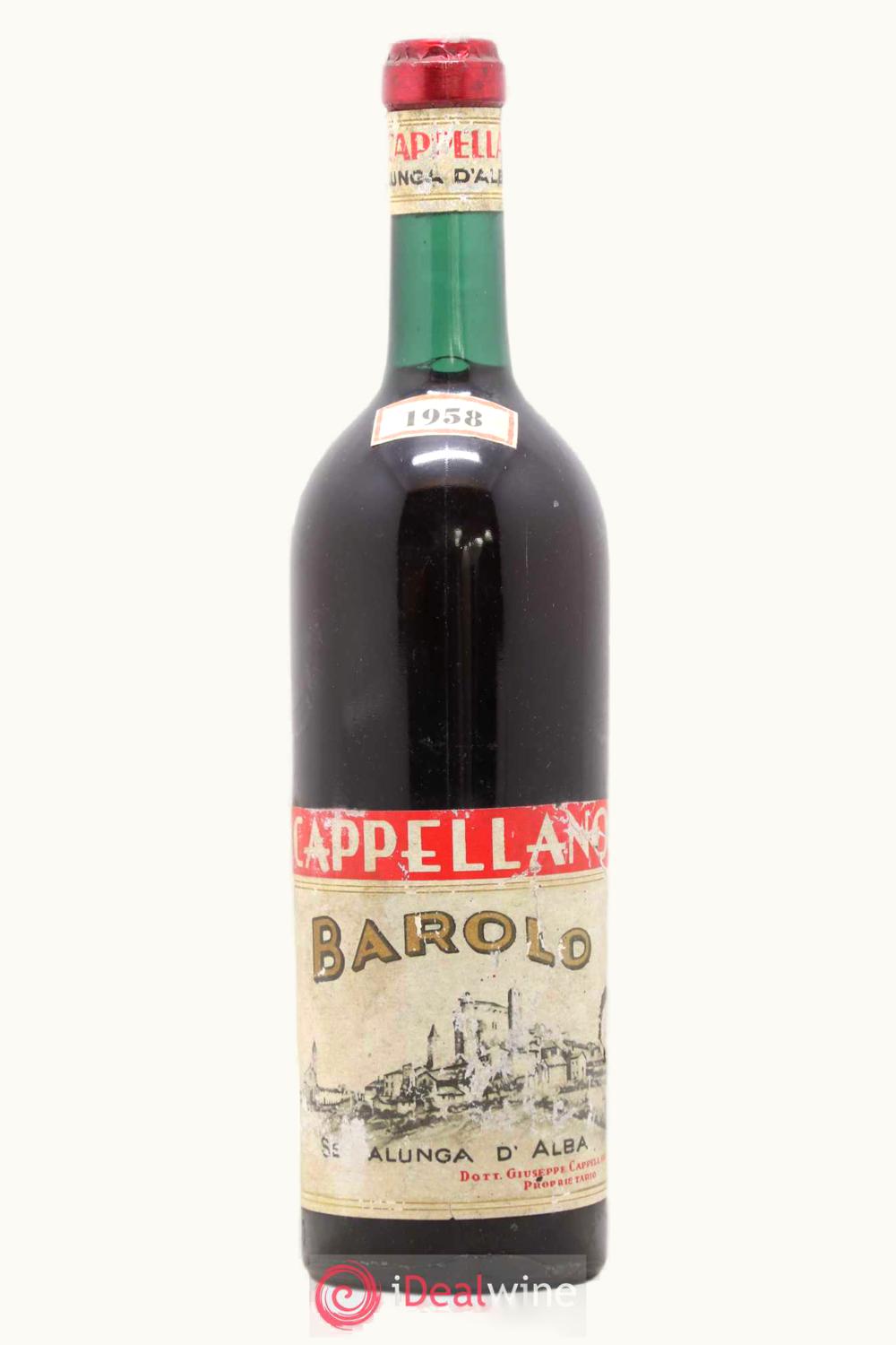 Cappellano Cappellano DOCG Barolo, Piemonte, Italy, 1958