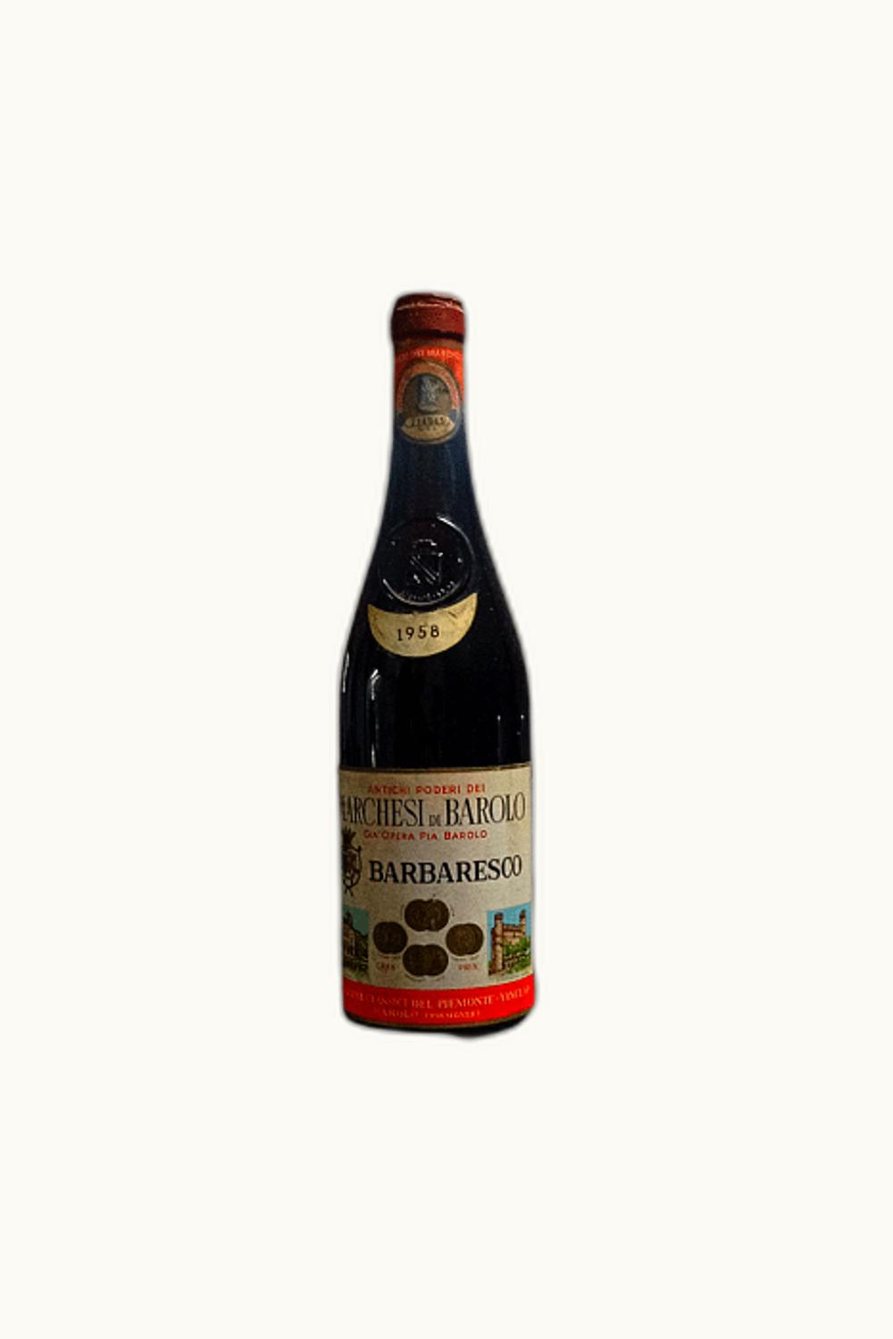 Marchesi di Barolo Marchesi di Barolo DOCG Barbaresco, Piemonte, Italy, 1958