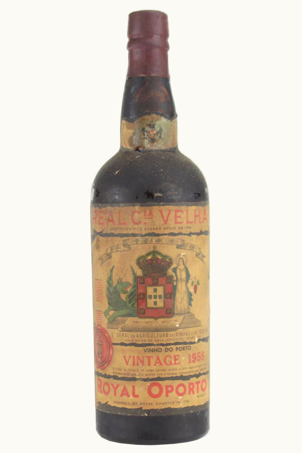 Real Companhia Velha Real Companhia Velha Vintage Port Oporto, Douro, Portugal, 1958