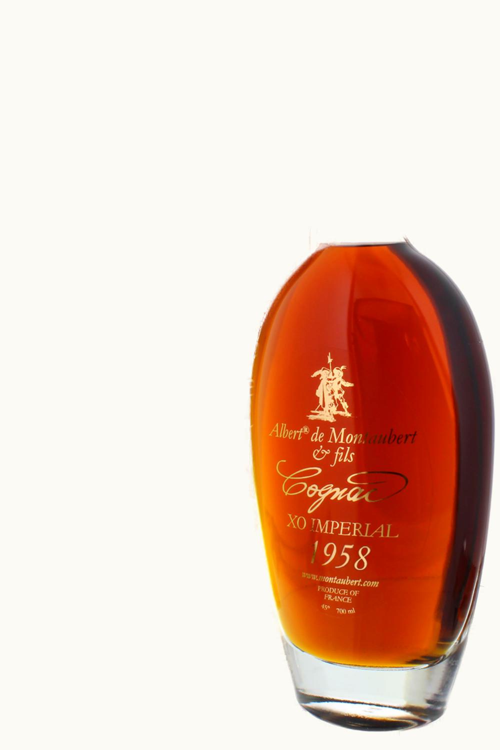 Albert de Montaubert Albert de Montaubert X.O. Impériale Cognac, France, 1958
