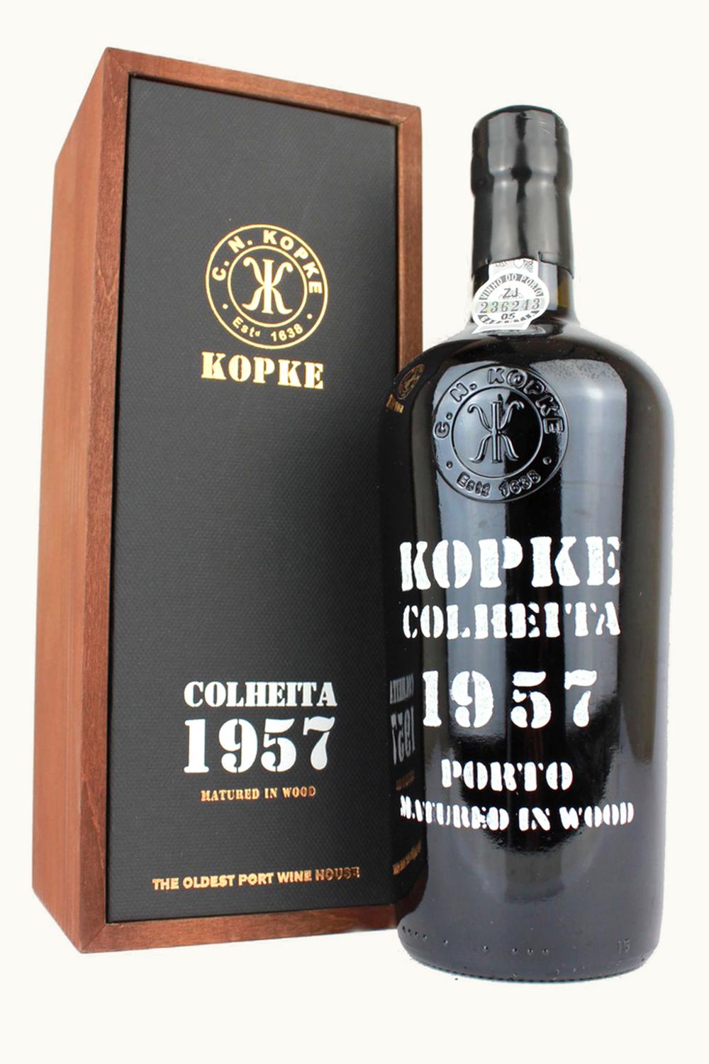 Kopke Kopke Colheita Port Oporto, Douro, Portugal, 1957