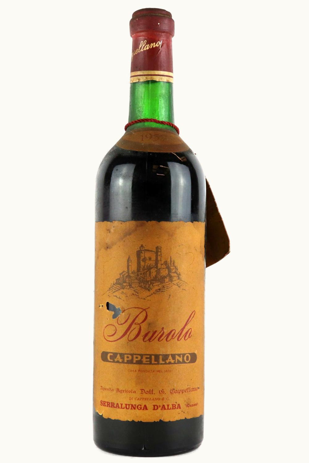 Cappellano Cappellano DOCG Barolo, Piemonte, Italy, 1957