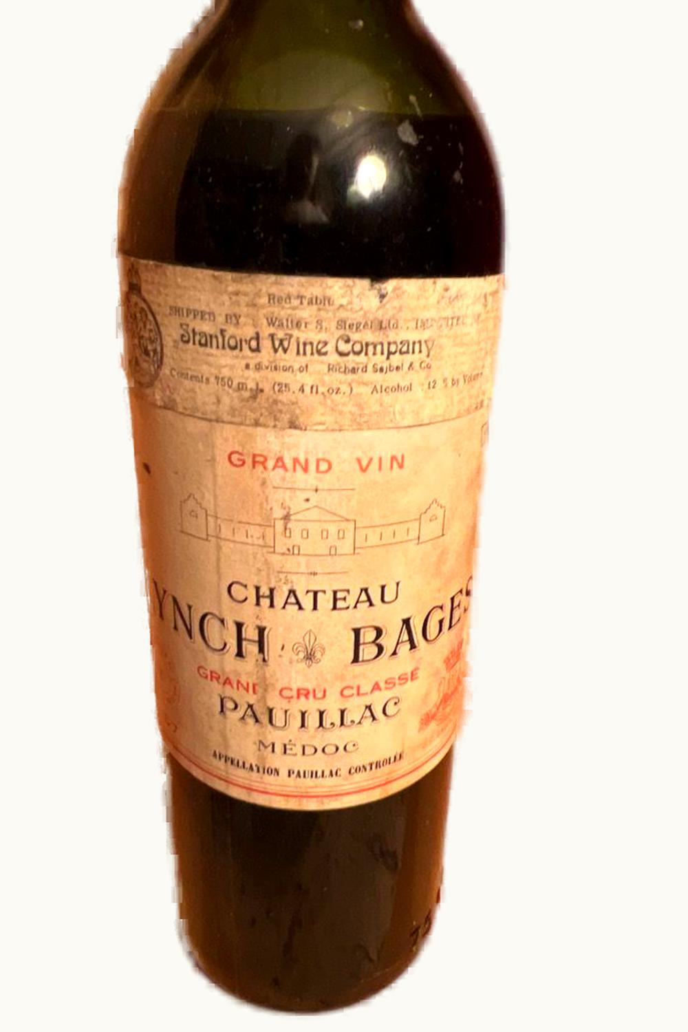 Château Lynch-Bages Château Lynch-Bages Pauillac, Médoc, Bordeaux, 1957