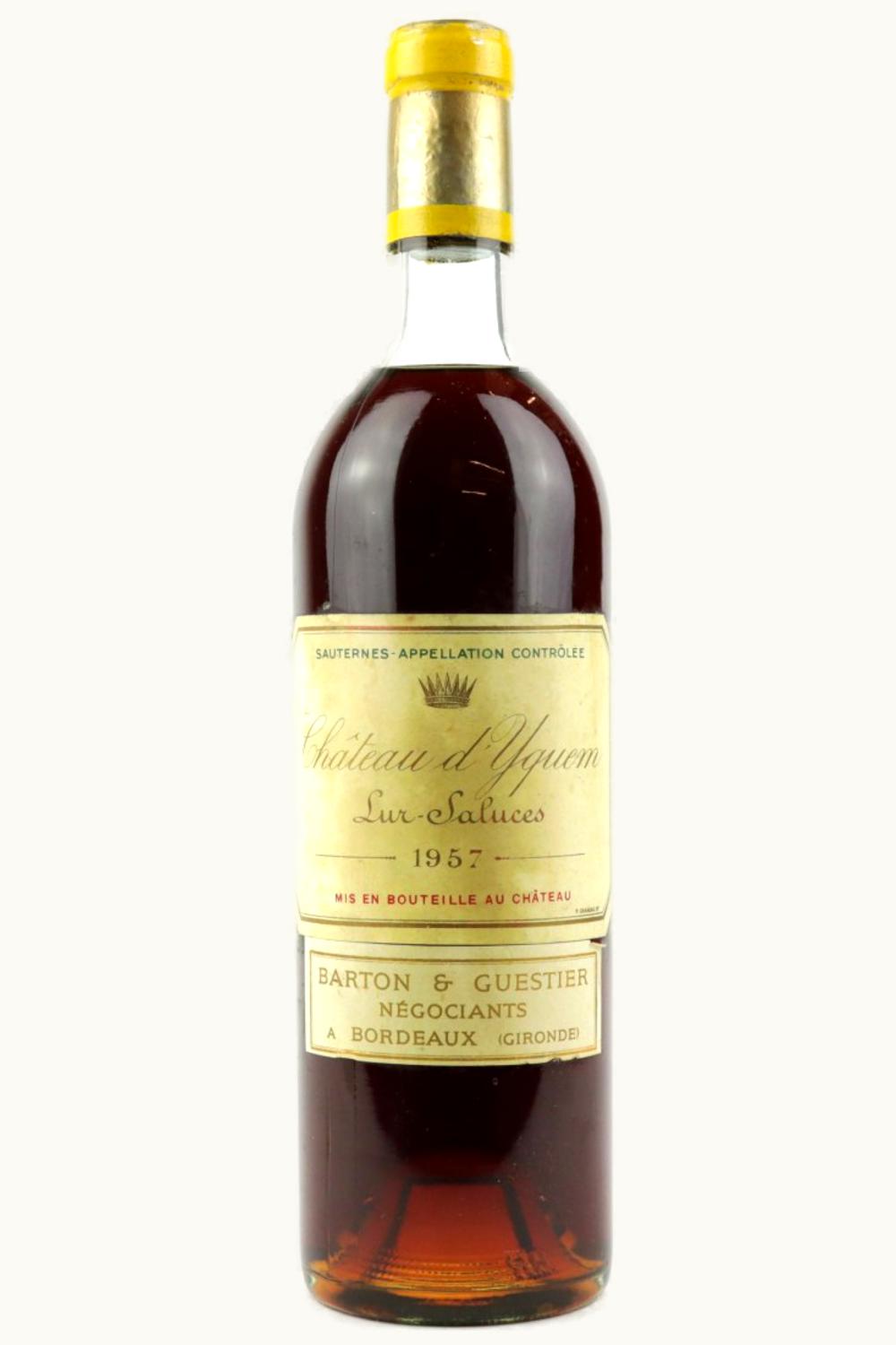 Château d'Yquem Château d'Yquem Sauternes, Bordeaux, 1957