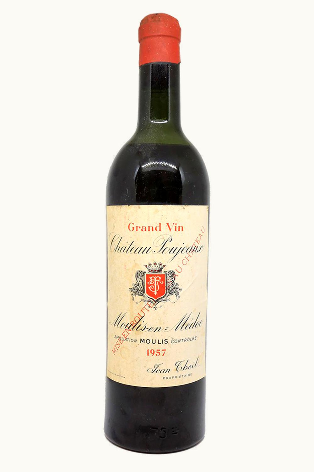 Château Poujeaux Château Poujeaux Moulis-en-Médoc, Bordeaux, 1957