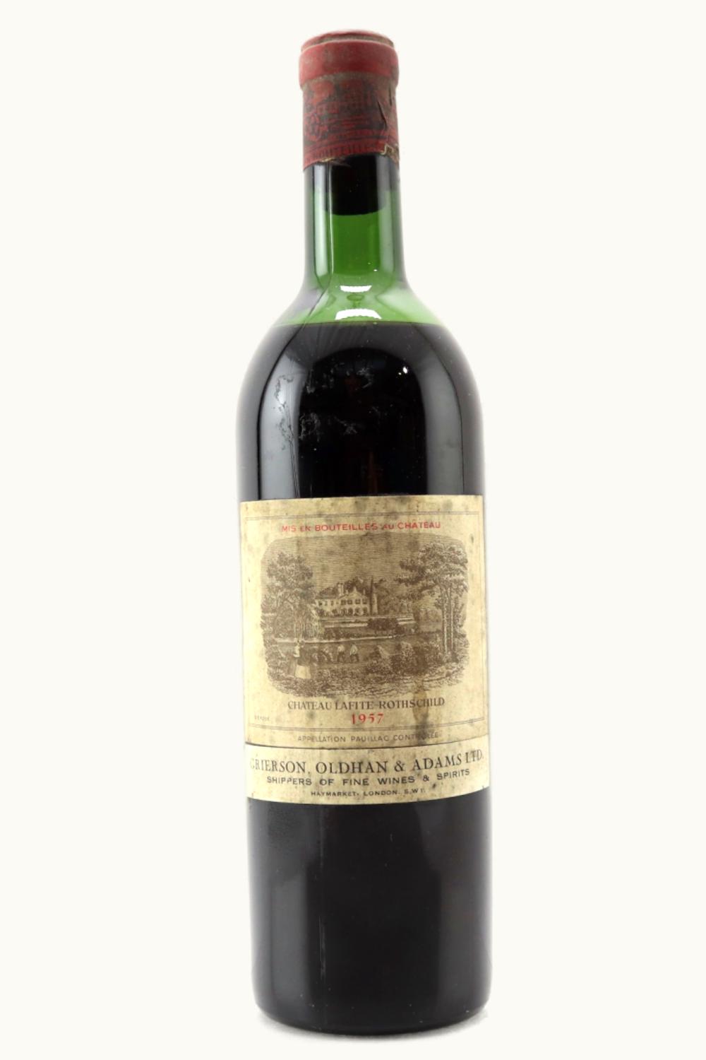 Château Lafite Rothschild Pauillac, Médoc, Bordeaux, 1957