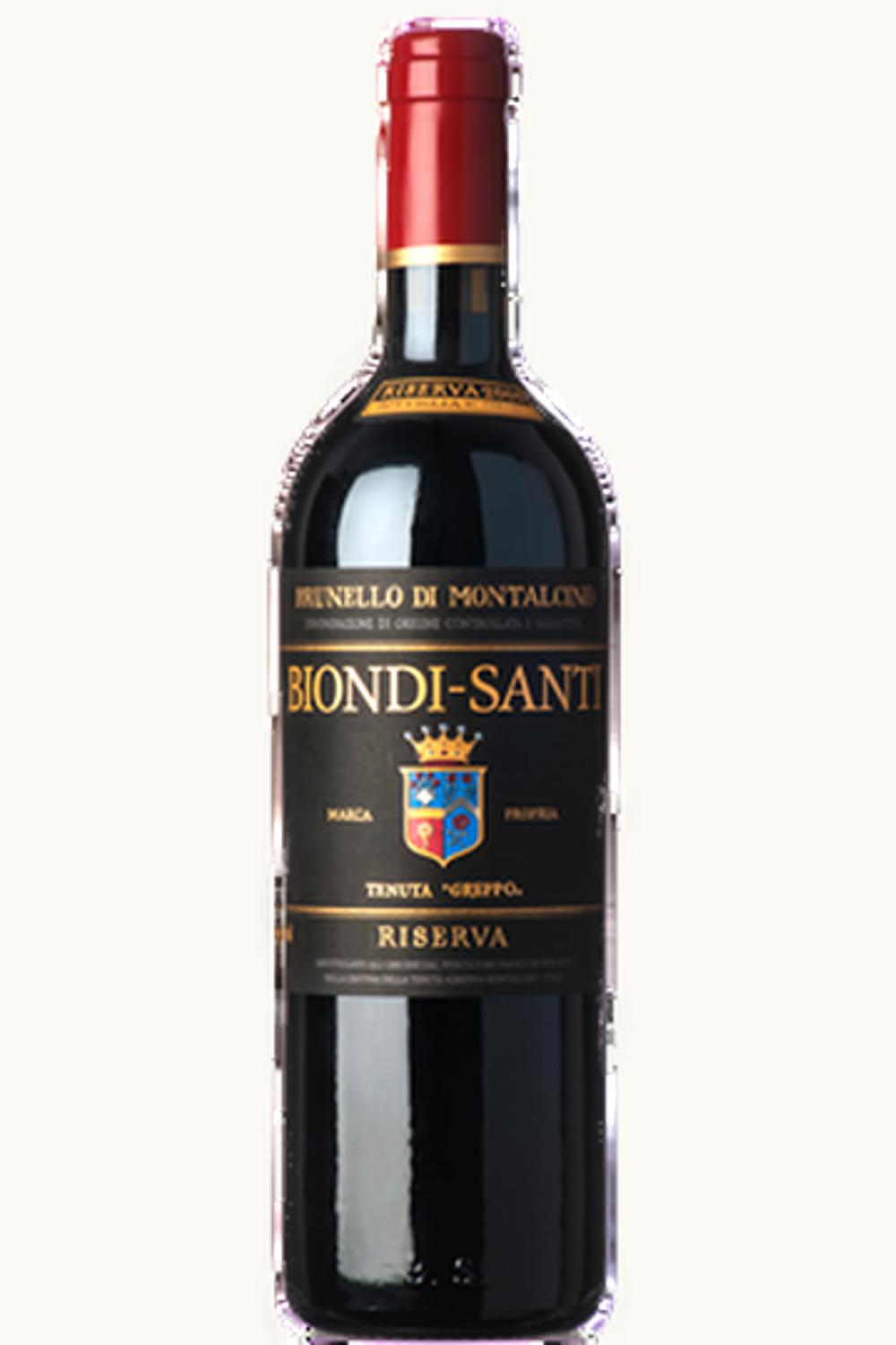 Biondi-Santi Tenute Greppo Biondi-Santi Tenute Greppo Riserva DOCG Brunello di Montalcino, Tuscany, Italy, 1957