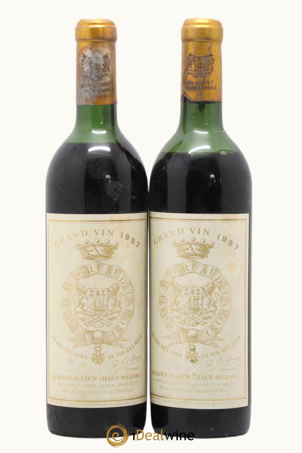 Château Gruaud-Larose Château Gruaud-Larose St. Julien, Médoc, Bordeaux, 1957