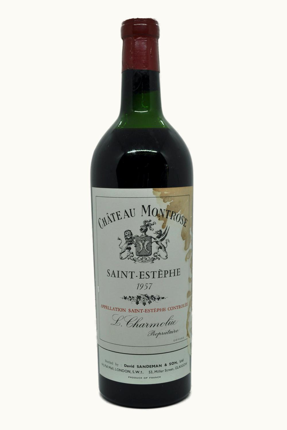 Château Montrose Château Montrose St. Estèphe, Médoc, Bordeaux, 1957