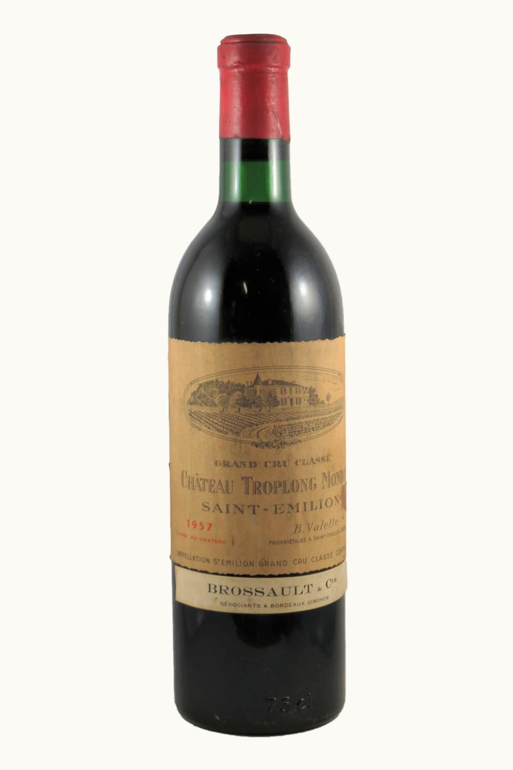 Château Troplong-Mondot Château Troplong-Mondot St. Emilion Grand Cru, Bordeaux, 1957