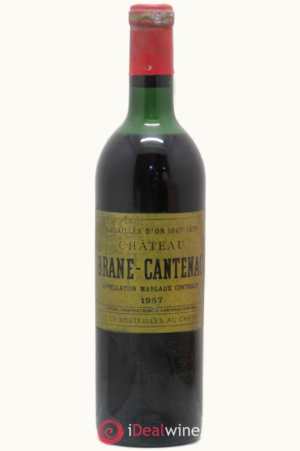 Château Brane-Cantenac Château Brane-Cantenac Margaux, Médoc, Bordeaux, 1957