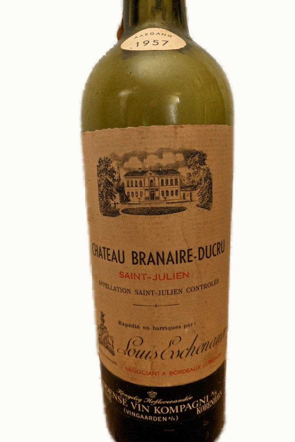 Château Branaire-Ducru Château Branaire-Ducru St. Julien, Médoc, Bordeaux, 1957