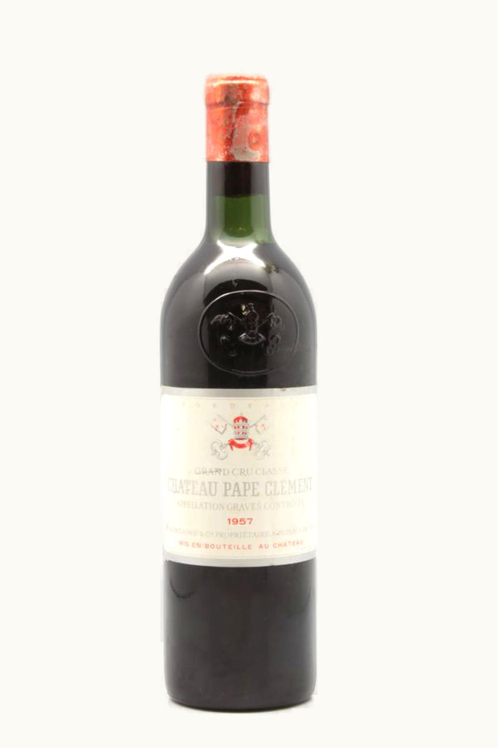Château Pape Clément Pape Clément Pessac-Léognan, Bordeaux, 1957