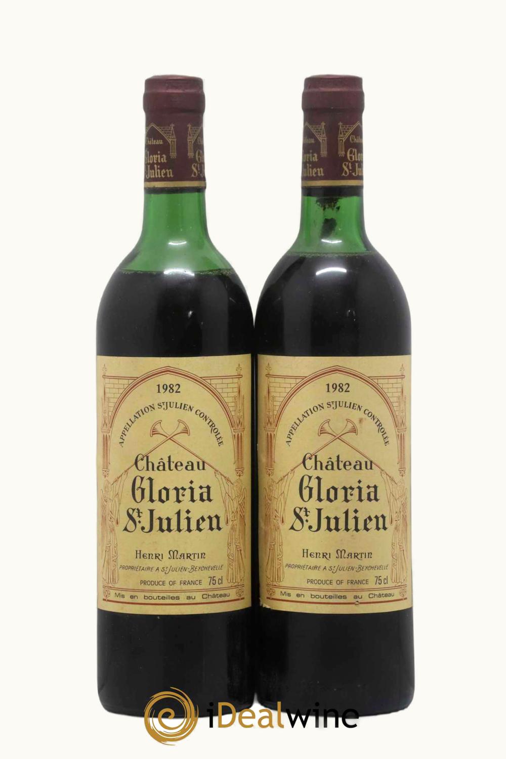 Château Gloria Château Gloria St. Julien, Médoc, Bordeaux, 1957