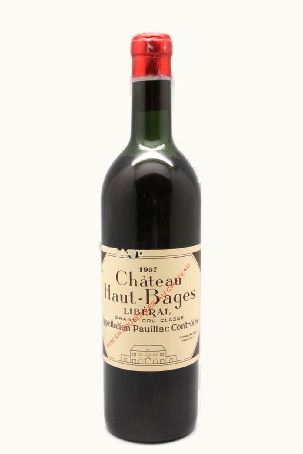 Château Haut-Bages-Libéral Château Haut-Bages-Libéral Pauillac, Médoc, Bordeaux, 1957