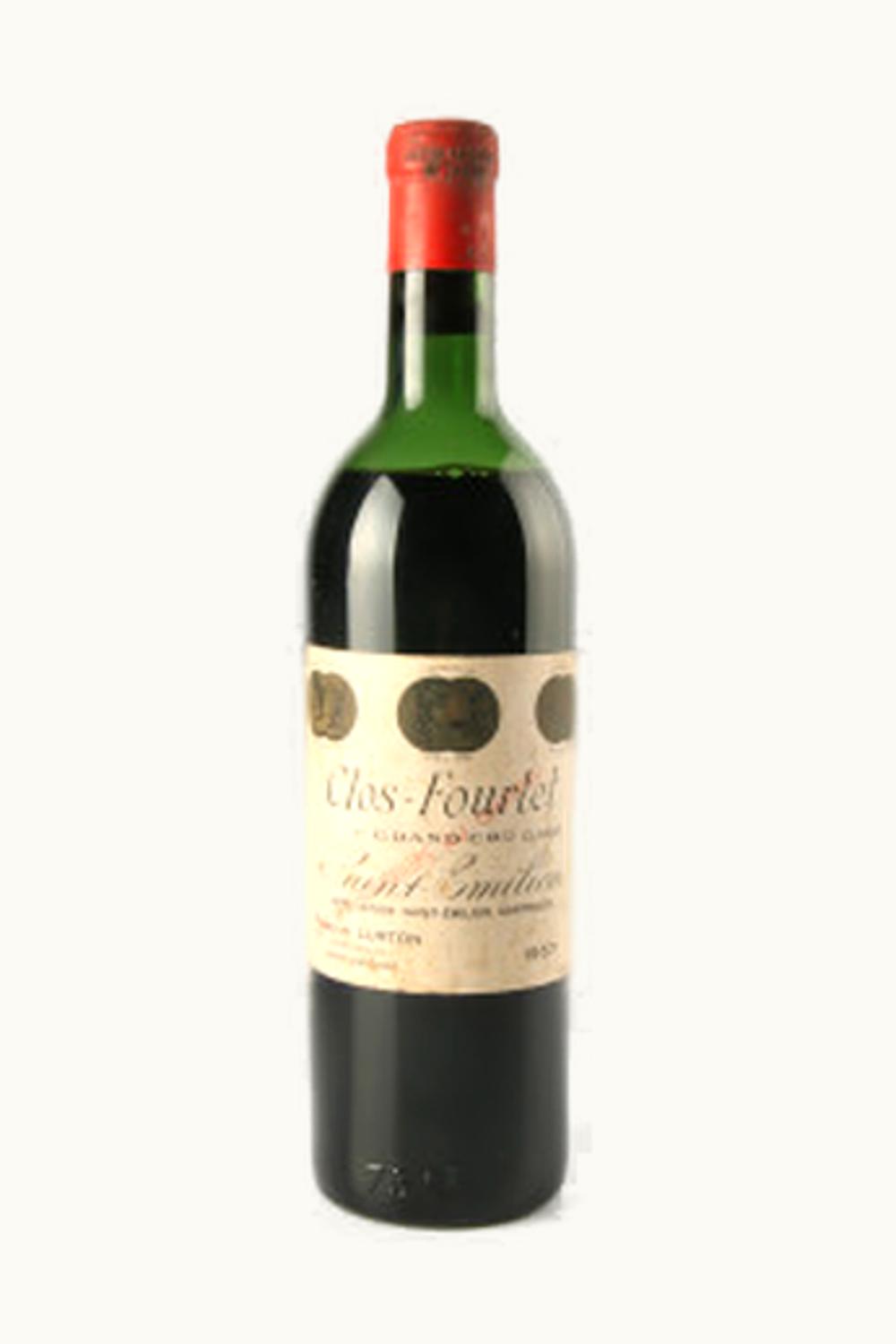 Château Clos Fourtet Clos Fourtet St. Emilion Grand Cru, Bordeaux, 1957