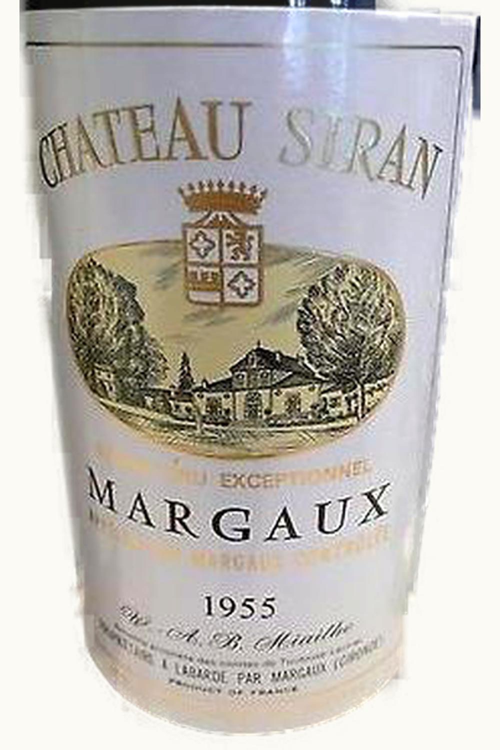 Château Siran Siran Margaux, Médoc, Bordeaux, 1957