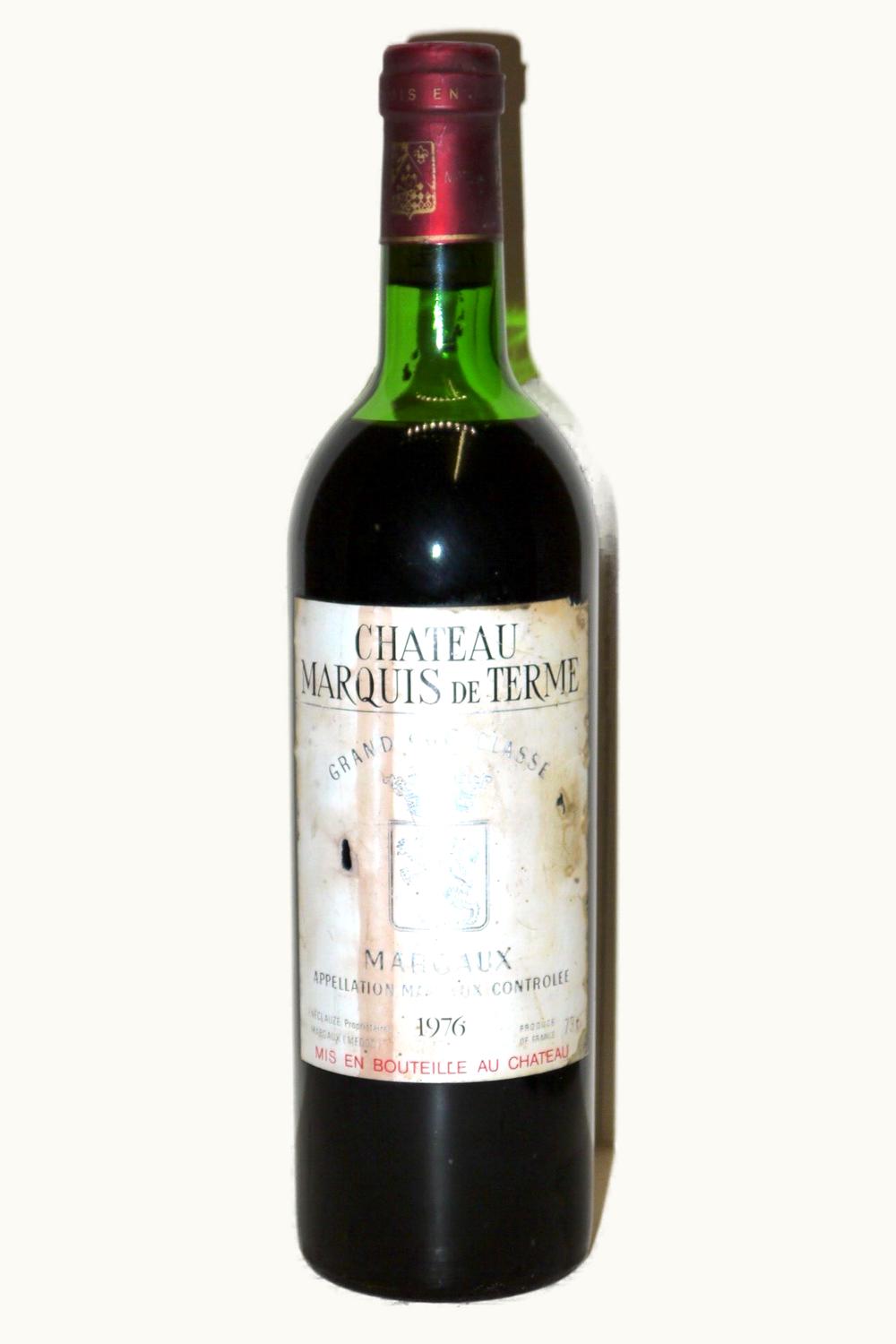 Château Marquis de Terme Château Marquis de Terme Margaux, Médoc, Bordeaux, 1957