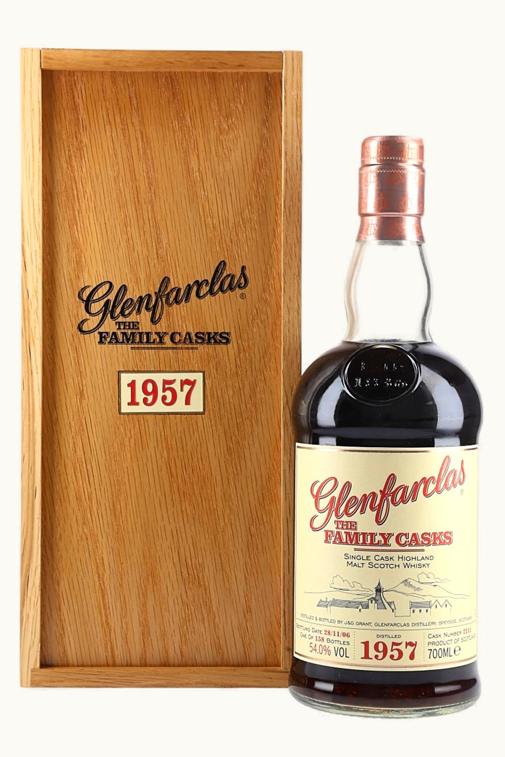 Glenfarclas Glenfarclas The Family Cask Single Vintage Malt, Speyside, Scotland, 1957