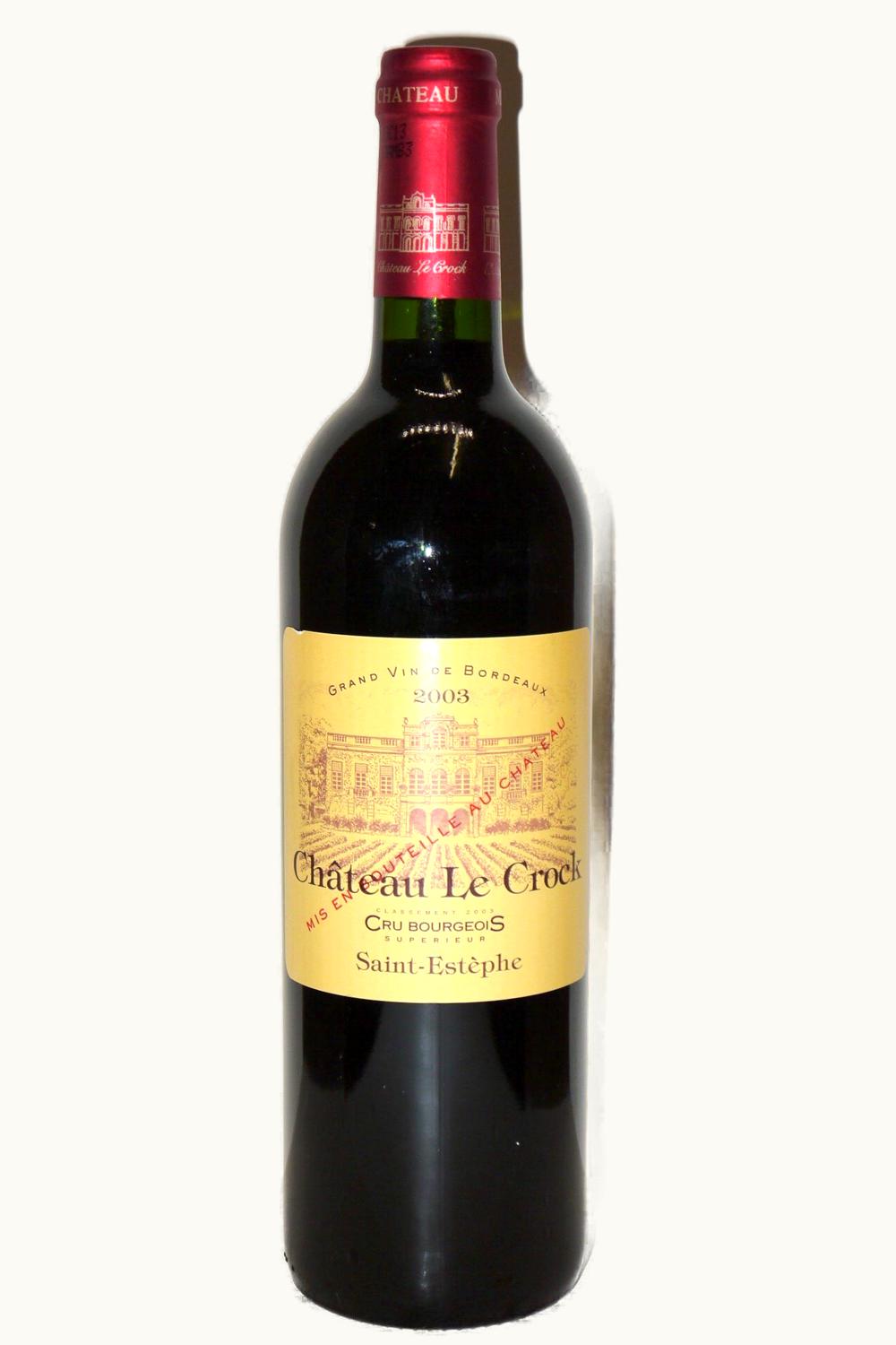 Le Crock Le Crock St. Estèphe, Médoc, Bordeaux, France, 1957