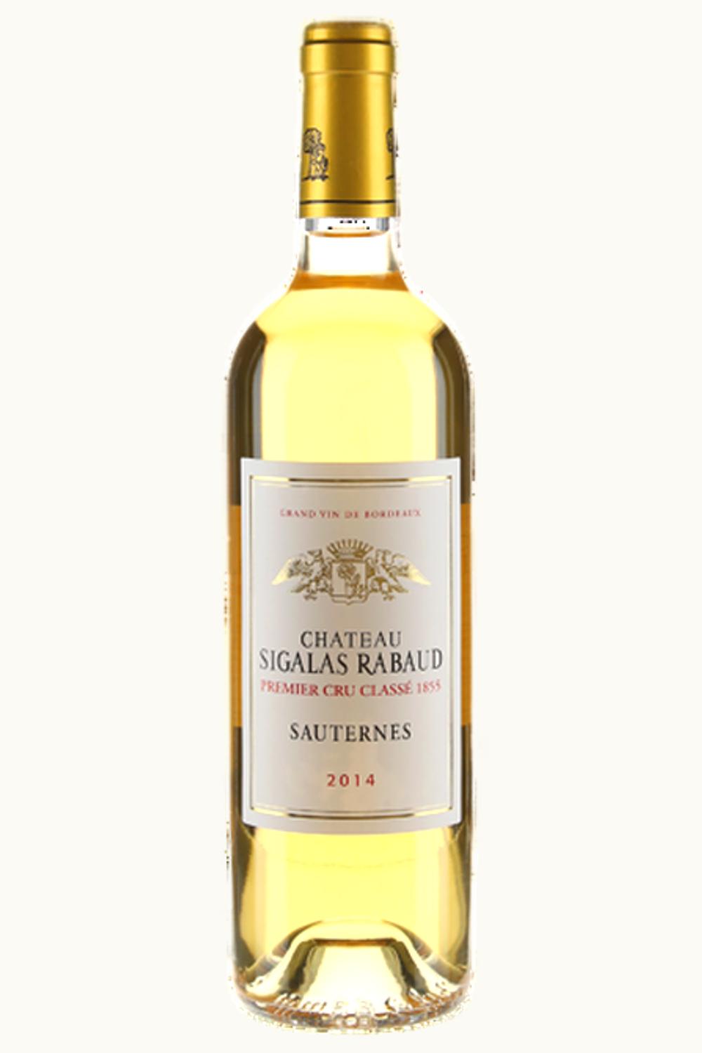 Château Sigalas-Rabaud Château Sigalas-Rabaud Sauternes, Bordeaux, France, 1957