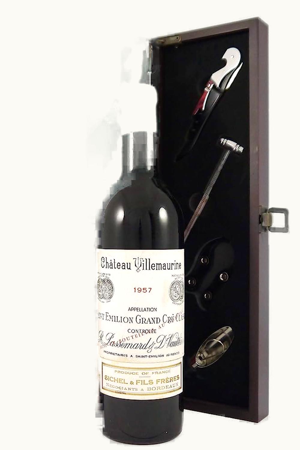 Château Cardinal-VIllemaurine Château Cardinal-VIllemaurine St. Emilion Grand Cru, Bordeaux, France, 1957