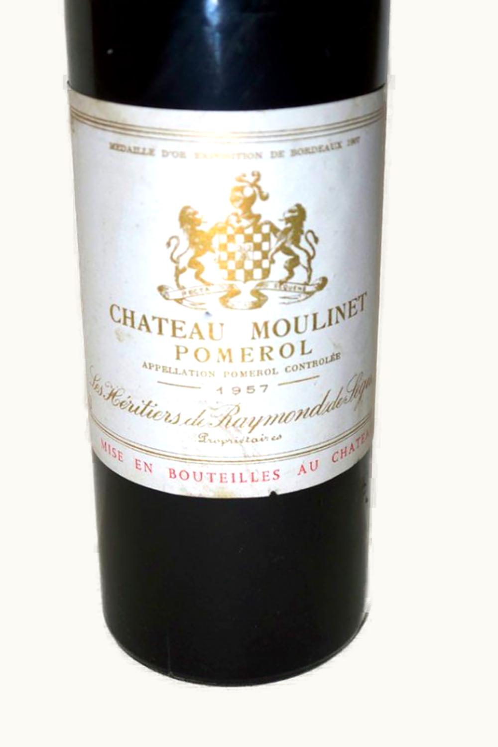Moulinet Moulinet Pomerol, Bordeaux, France, 1957