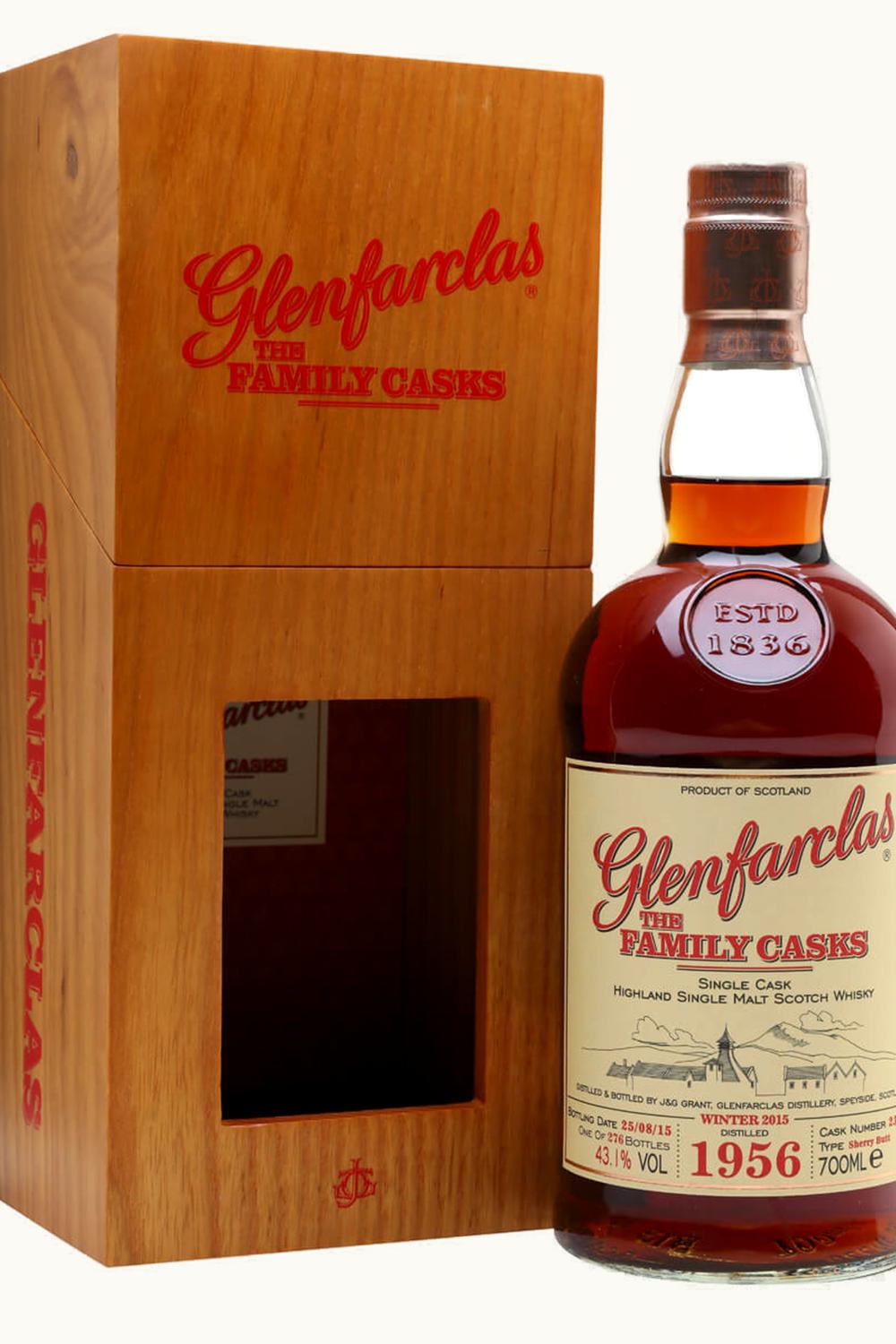 Glenfarclas Glenfarclas The Family Cask Single Vintage Malt, Speyside, Scotland, 1956