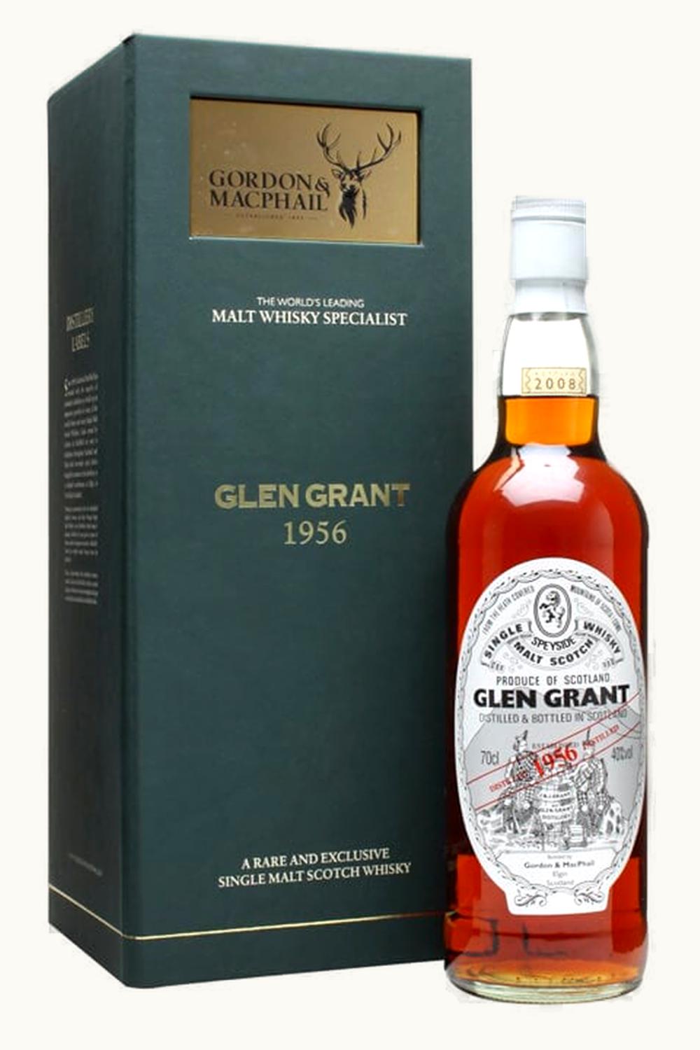 Gordon & MacPhail Gordon & MacPhail Glen Grant Vintage Single Malt Scotch Whisky, Speyside, Scotland, 1956