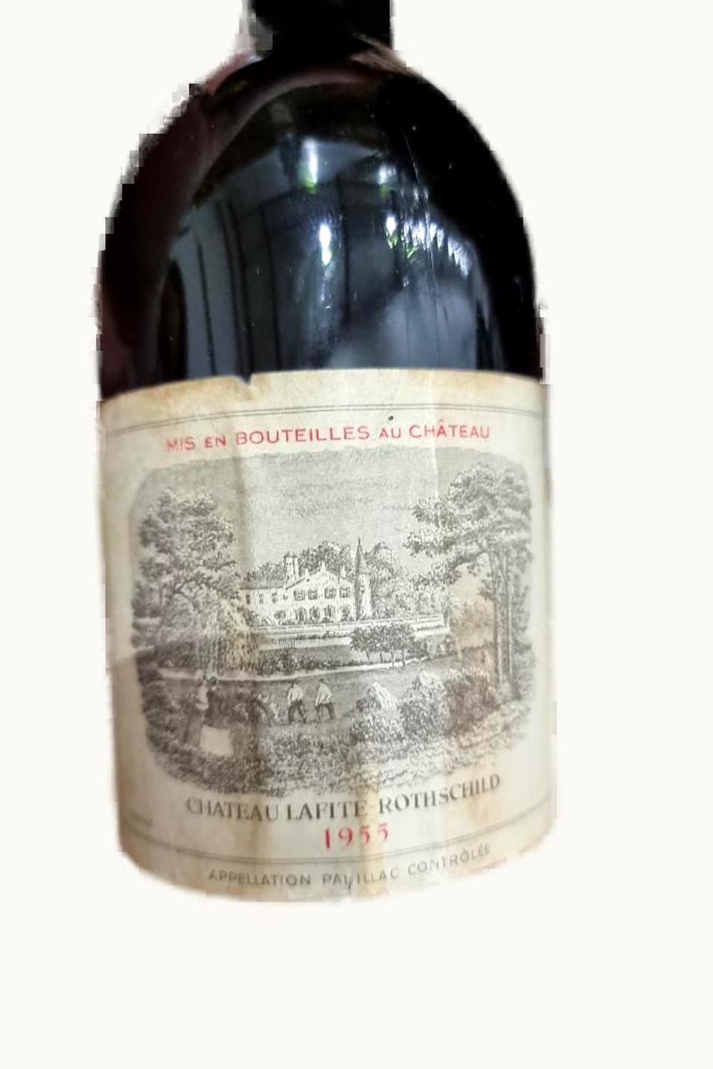 Château Lafite Rothschild Pauillac, Médoc, Bordeaux, France, 1956
